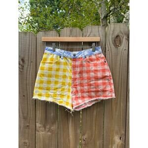 Farm Rio for Anthropologie Gingham Shorts